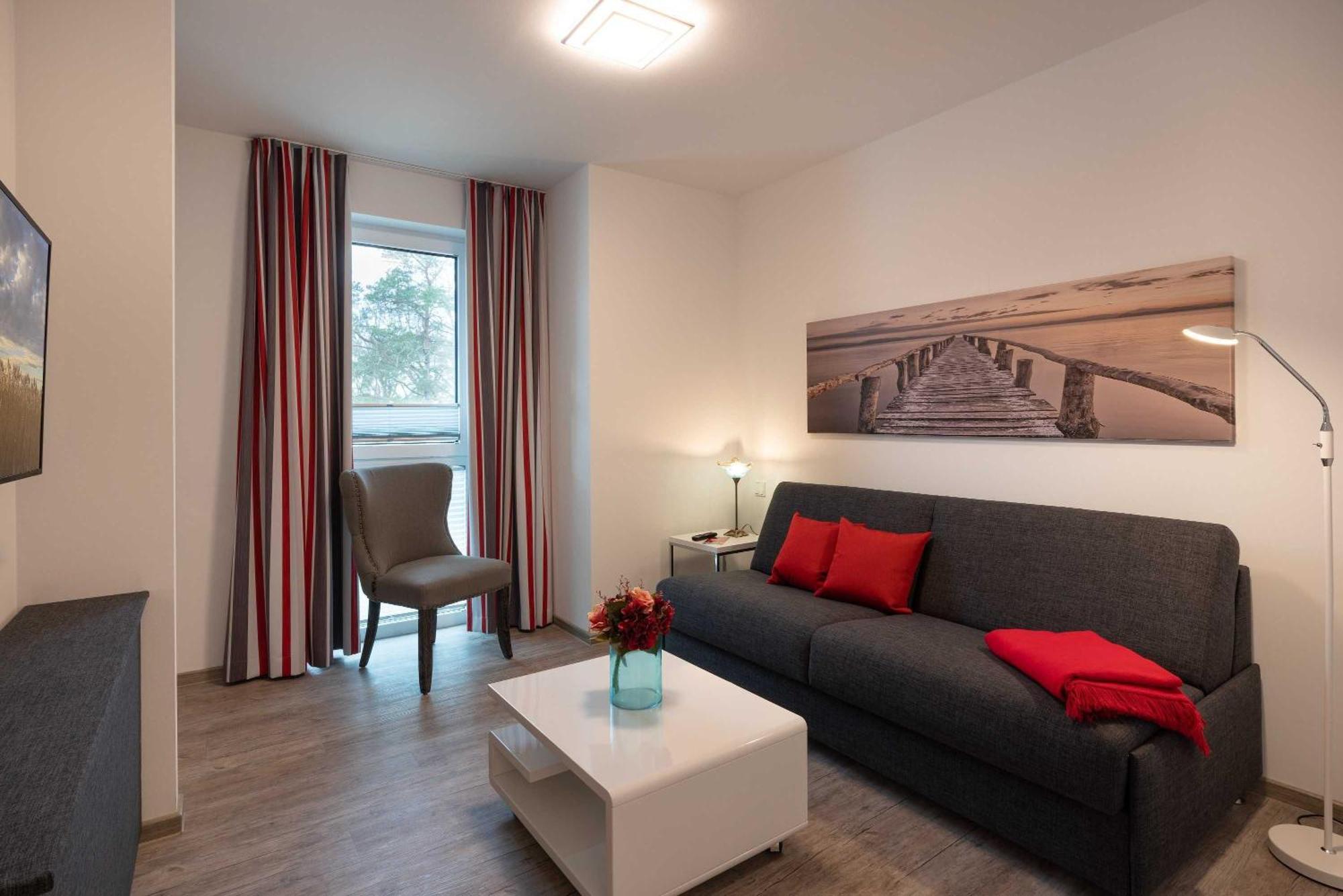 Appartement "Mondstein" Mit Penthouseflair - Oase Am Haff Garz  外观 照片