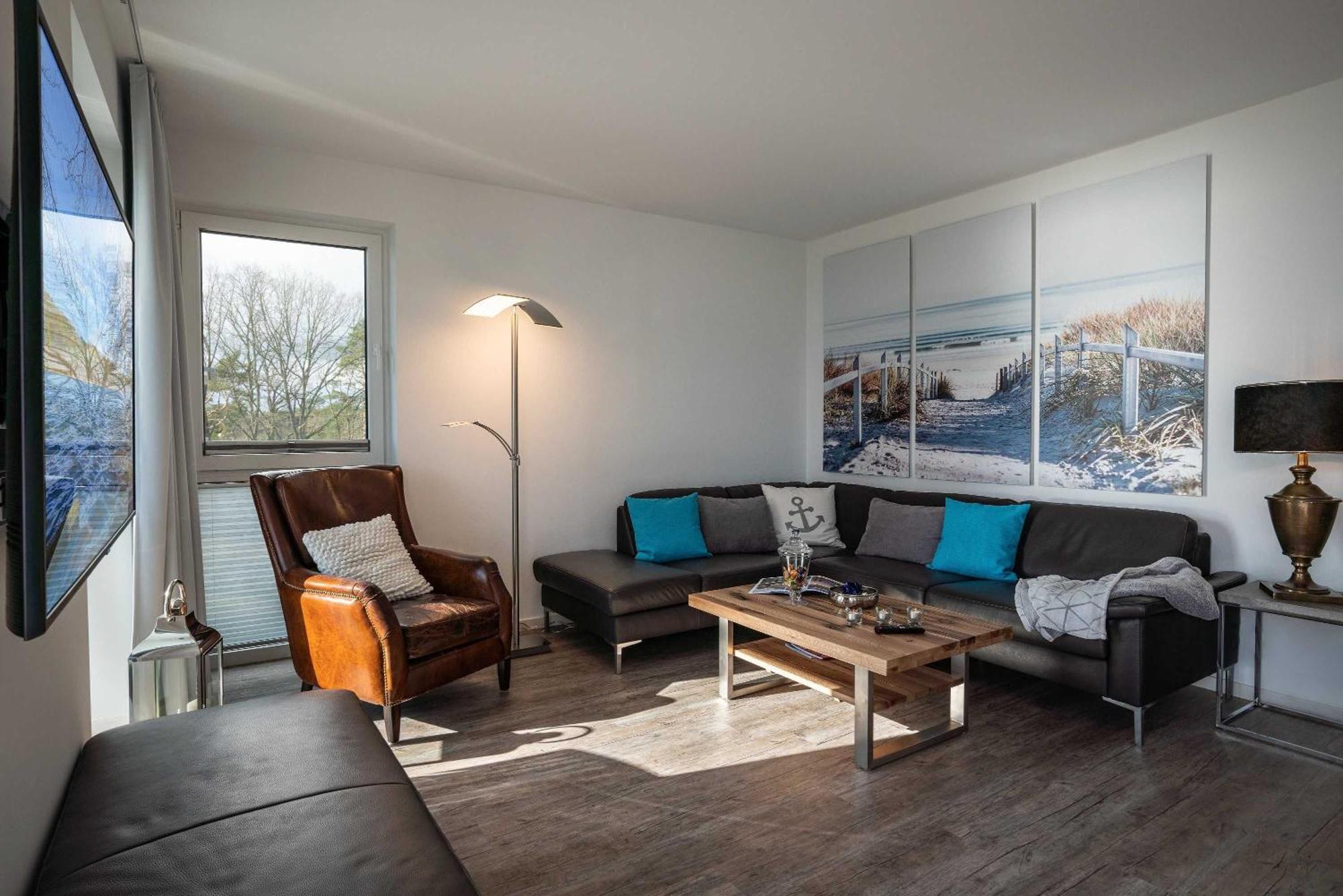 Appartement "Mondstein" Mit Penthouseflair - Oase Am Haff Garz  外观 照片